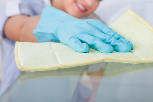 Commercial carpet cleaning in a busy Finsbury Park office
