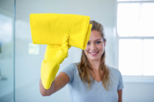 Different sofa fabric types being assessed for cleaning